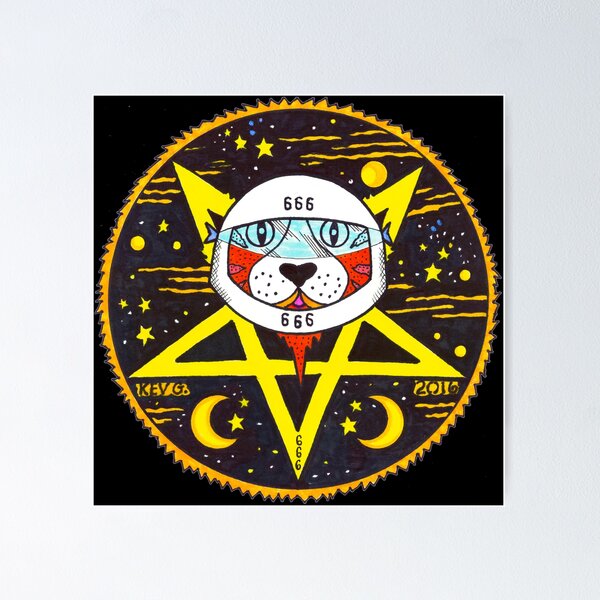 Item preview, Astronaut Cat - Art By Kev G designed and sold by ArtByKevG.