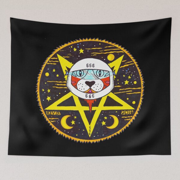 Item preview, Astronaut Cat - Art By Kev G designed and sold by ArtByKevG.
