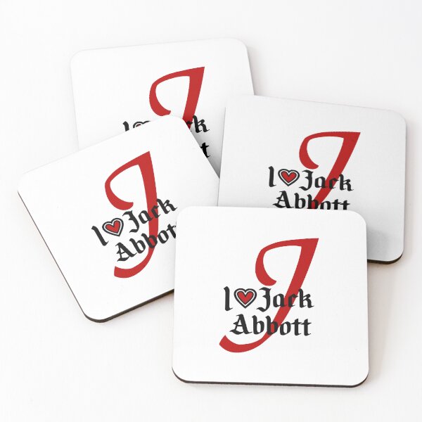 Item preview, I (Heart) Jack Abbott - White Background designed and sold by PawsitiveMum.