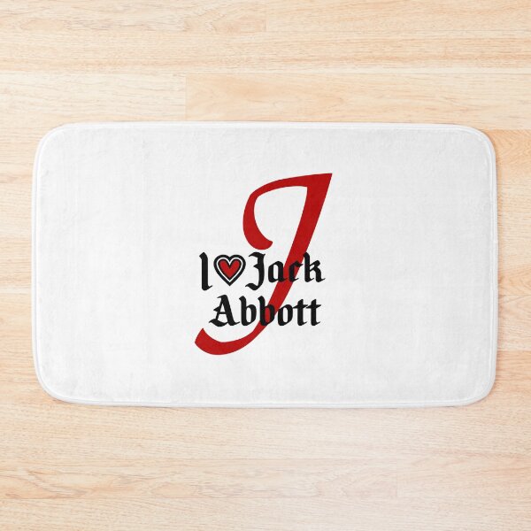 Item preview, I (Heart) Jack Abbott - White Background designed and sold by PawsitiveMum.