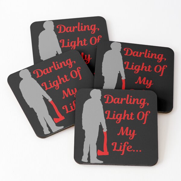 Item preview, Darling Light Of My Life, Funny Horror Book Lover Design designed and sold by Constant Readers.