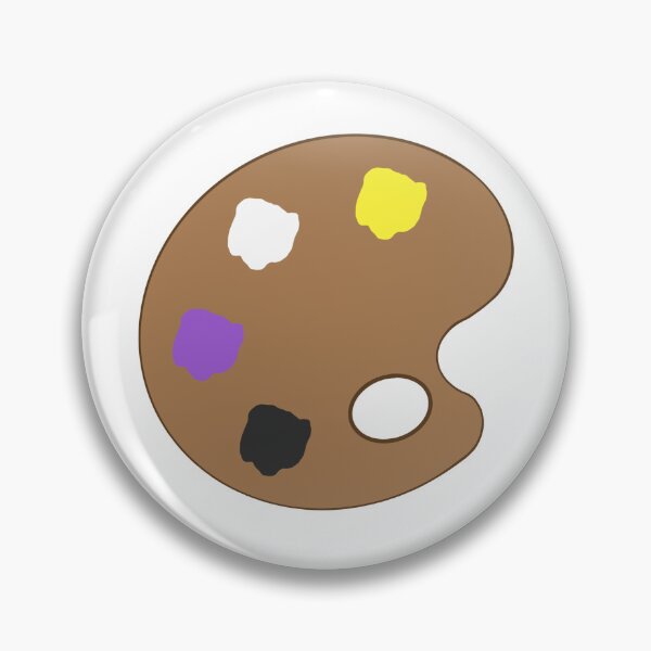Item preview, Pride Paint Palette - NonBinary designed and sold by gennyevans.