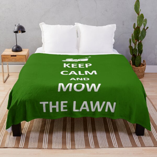 Item preview, Keep calm and mow the lawn designed and sold by StencilMyst ..