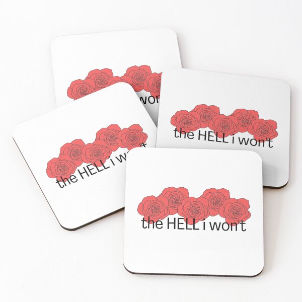 Item preview, The Hell I Won't | Red Roses designed and sold by The Misadventures of Jo.