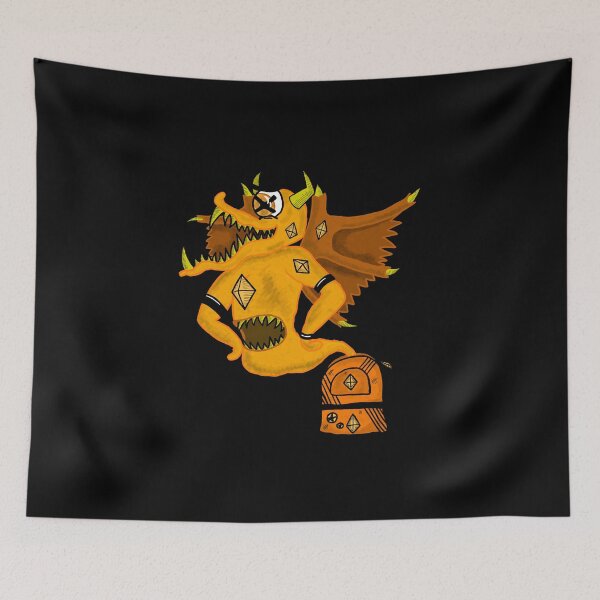 Item preview, Crystal Bag Dragon (Orange) designed and sold by Tristogo.