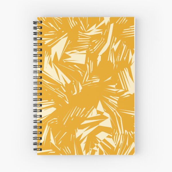 Item preview, Golden Yellow Abstract Brush Texture Pattern  designed and sold by patternsoup.