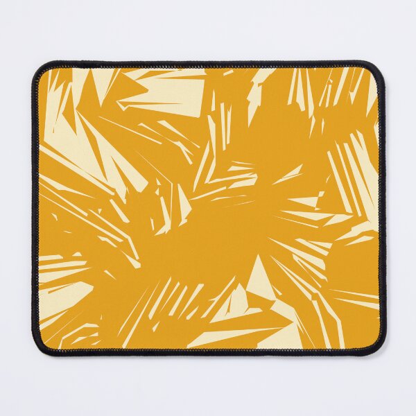 Item preview, Golden Yellow Abstract Brush Texture Pattern  designed and sold by patternsoup.
