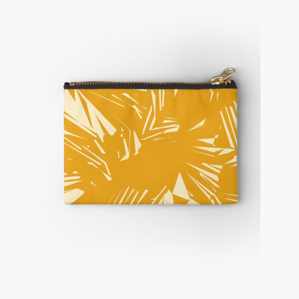 Item preview, Golden Yellow Abstract Brush Texture Pattern  designed and sold by patternsoup.