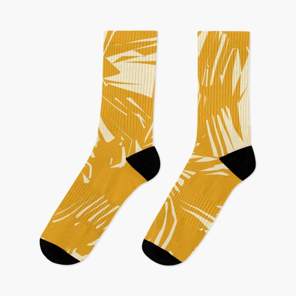 Item preview, Golden Yellow Abstract Brush Texture Pattern  designed and sold by patternsoup.