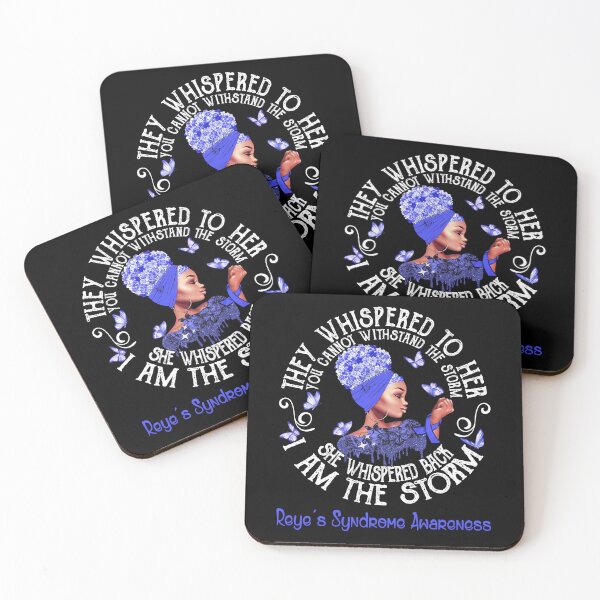 Item preview, Black Girl Fighter Strong I Am The Storm Reye's Syndrome Awareness designed and sold by Mnrshirley.