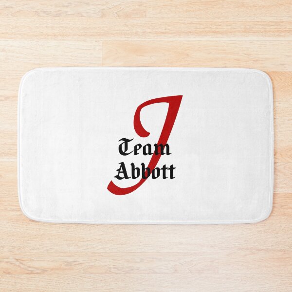 Item preview, Team Abbott - White Background designed and sold by PawsitiveMum.