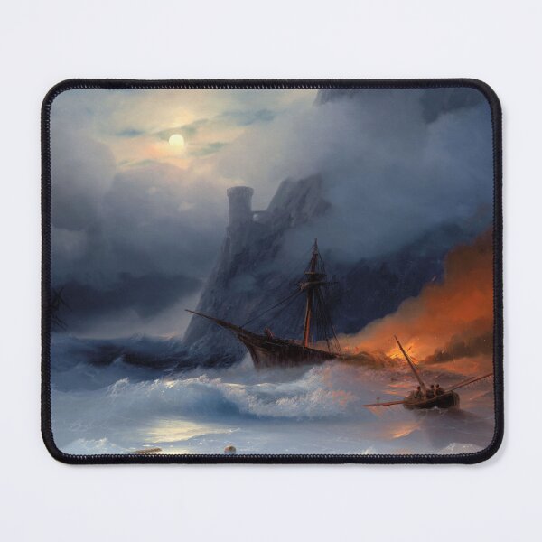 Item preview, Tempest | Ivan Aivazovsky | 1855 Naval Art designed and sold by CJET.