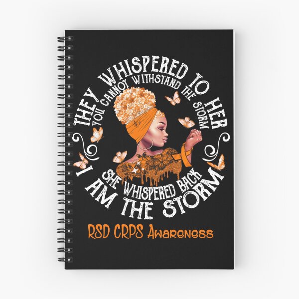 Item preview, Black Girl Fighter Strong I Am The Storm RSD CRPS Awareness designed and sold by Mnrshirley.