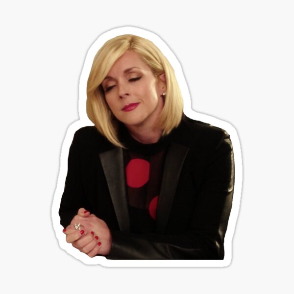 Jacqueline Voorhees Stress Essen Unzerbrechlich Kimmy Schmidt Sticker Von Missritter Redbubble