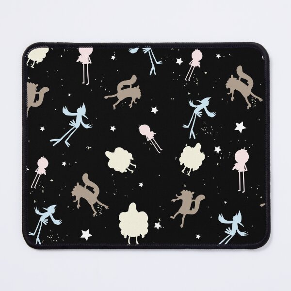 Item preview, Regular Show Pattern designed and sold by rainbowdreamer.