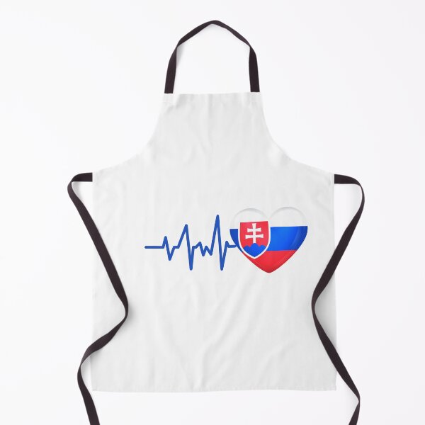 Item preview, HEARTBEAT SLOVAKIA  FLAG ECG GIFT IDEA designed and sold by melshirt-shop.