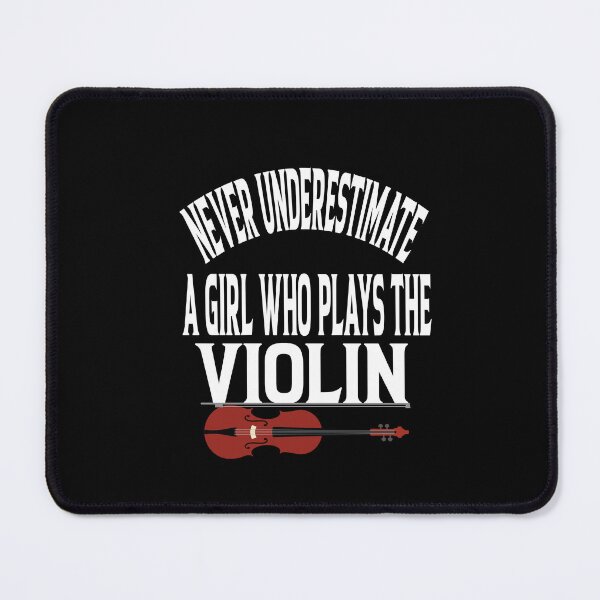 Item preview, Violin, Never Underestimate A Girl Who Plays The Violin, Violin Gift, Violinist Gifts, Violin Player, Violin Teacher Gift designed and sold by karim82.