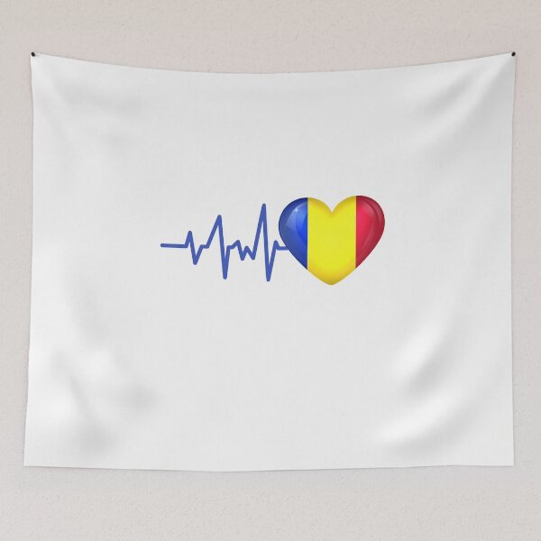 Item preview, HEARTBEAT BELGIUM FLAG ECG GIFT IDEA designed and sold by melshirt-shop.