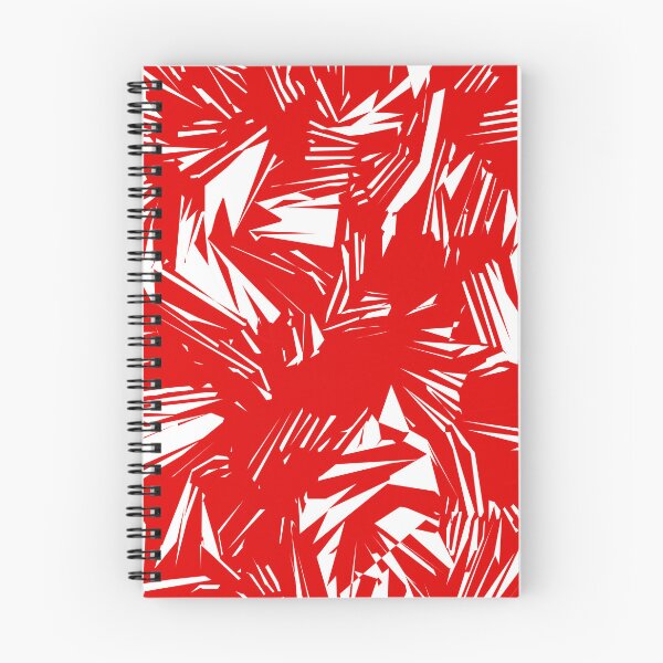 Item preview, Red and White Abstract Brush Texture Pattern designed and sold by patternsoup.