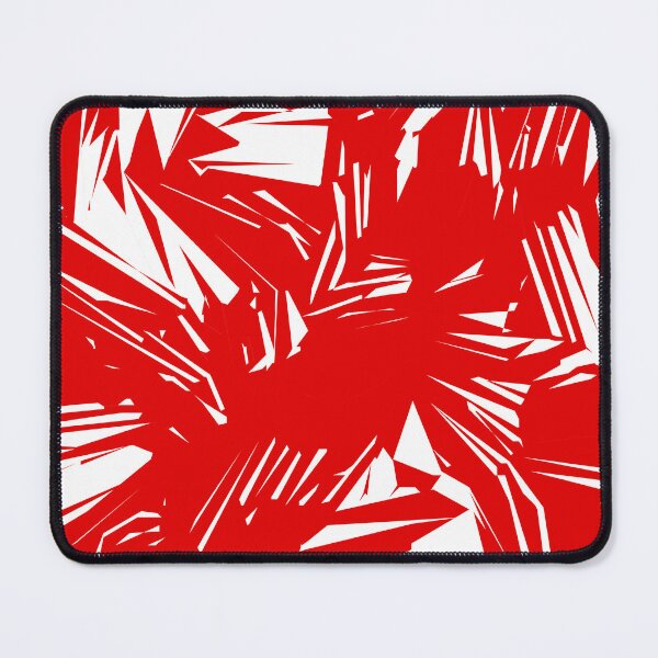 Item preview, Red and White Abstract Brush Texture Pattern designed and sold by patternsoup.