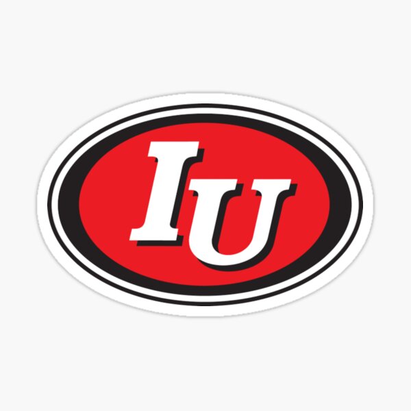 Retro Indiana University Logo Sticker