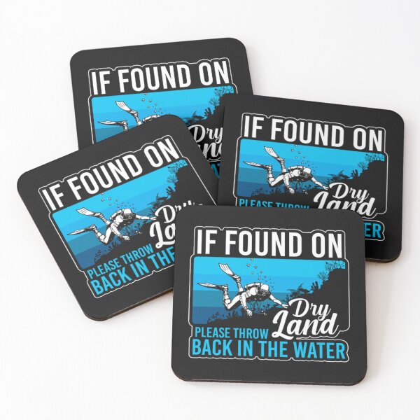 Item preview, Found On Scuba Dive back in Water designed and sold by ClamenTaon.