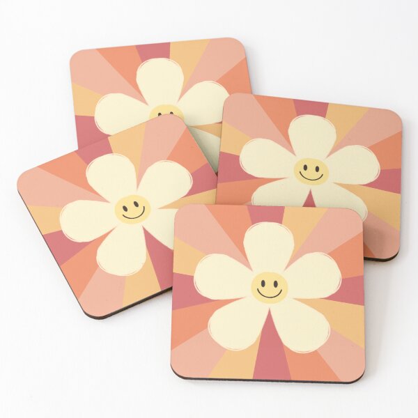 Item preview, Retro Smiley Flower designed and sold by happylilclouds.