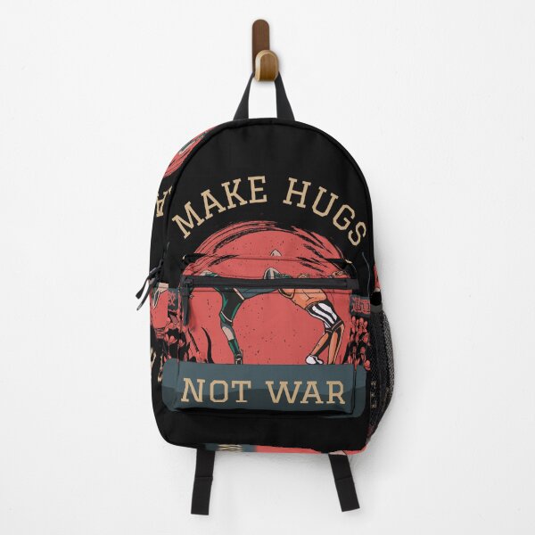 Item preview, Make Hugs Not War Funny Wrestling designed and sold by artado.