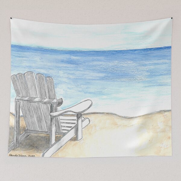 Item preview, Beach Chair  designed and sold by ReneeDixonArt.