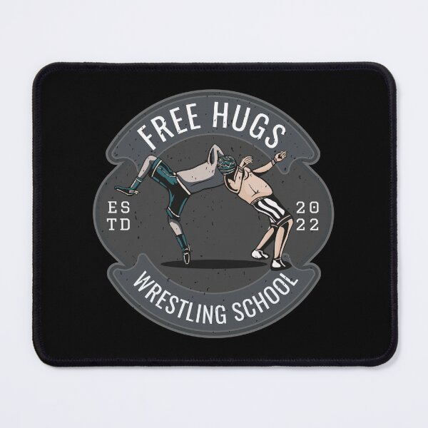 Item preview, Free Hugs Funny Wrestling School designed and sold by artado.