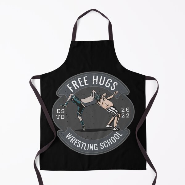 Item preview, Free Hugs Funny Wrestling School designed and sold by artado.