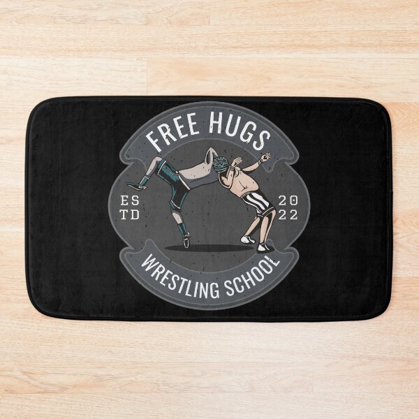 Item preview, Free Hugs Funny Wrestling School designed and sold by artado.