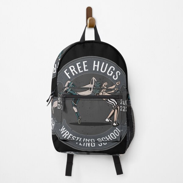 Item preview, Free Hugs Funny Wrestling School designed and sold by artado.