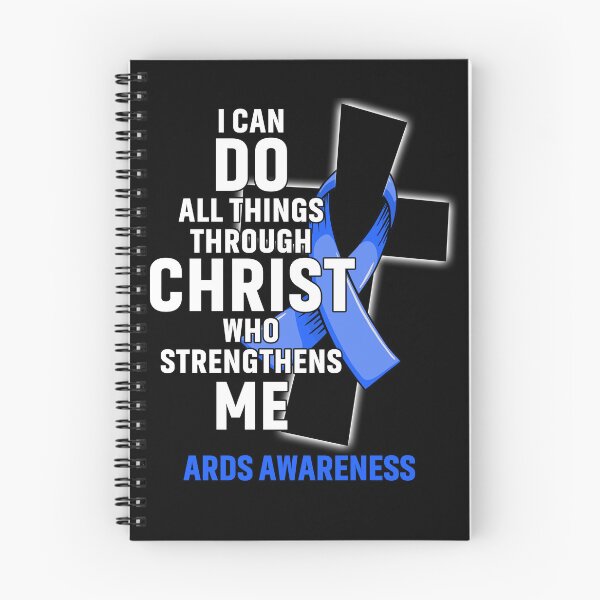Item preview, I Can Do All Things Through Christ Who Strengthens Me ARDS Awareness designed and sold by Hatjar.