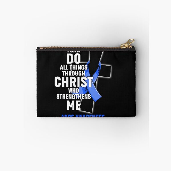Item preview, I Can Do All Things Through Christ Who Strengthens Me ARDS Awareness designed and sold by Hatjar.
