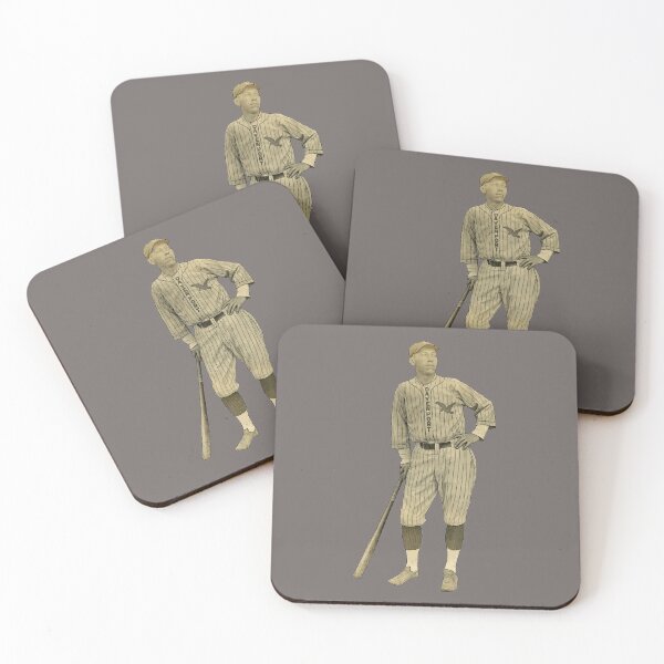 Item preview, Vintage Early 1900s Baseball Player in a Pinstriped Uniform URM designed and sold by urmaddad.