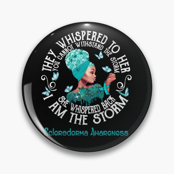 Item preview, Black Girl Fighter Strong I Am The Storm Scleroderma Awareness designed and sold by Mnrshirley.