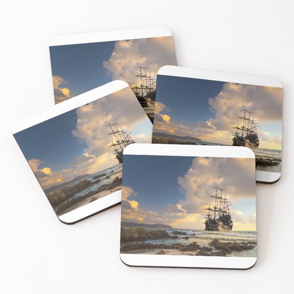 Item preview, Pirate Ship Rocky Shoreline designed and sold by Mterry1202.
