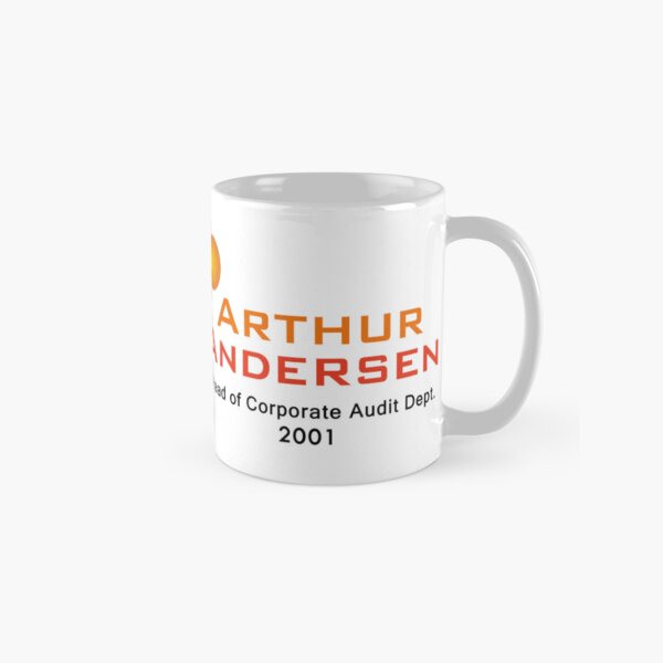 Vista previa del artículo con la obra «Arthur Andersen Jefe de Auditoría Corporativa 2001», diseñado y vendido por dopeshed.