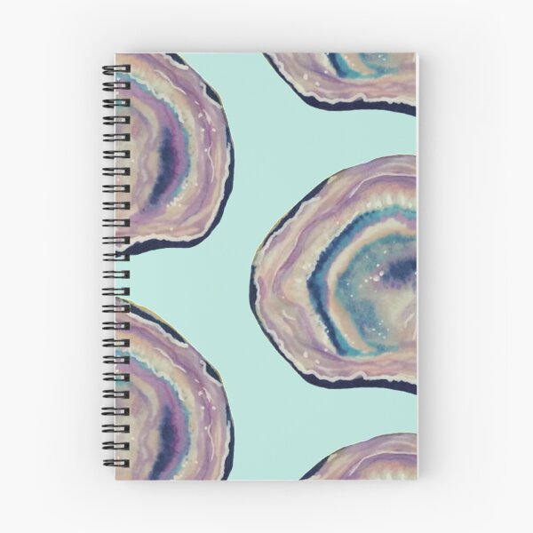 Item preview, You Rock! Purple Hand-Illustrated Geode designed and sold by TurtleLady.