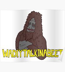 Sassy the Sasquatch: Posters | Redbubble