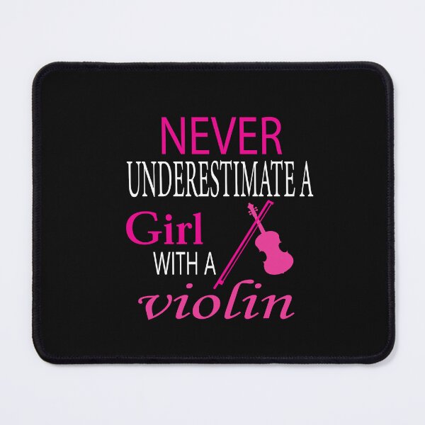 Item preview, Violin, Never Underestimate A Girl Who Plays The Violin, Violin Gift, Violinist Gifts, Violin Player, Violin Teacher Gift designed and sold by karim82.