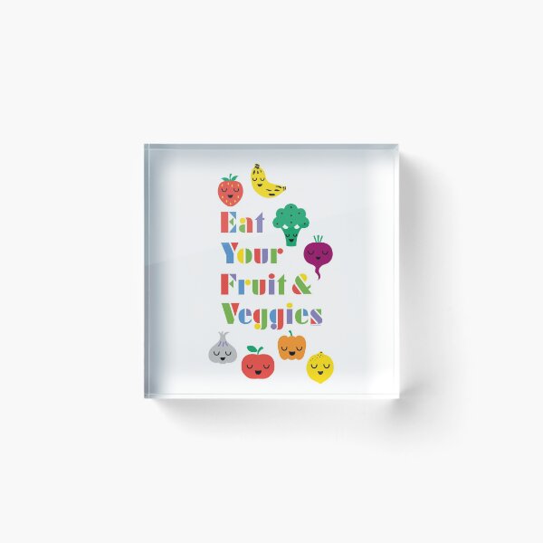 Item preview, Eat Your Fruit & Veggies lll designed and sold by Andi Bird.
