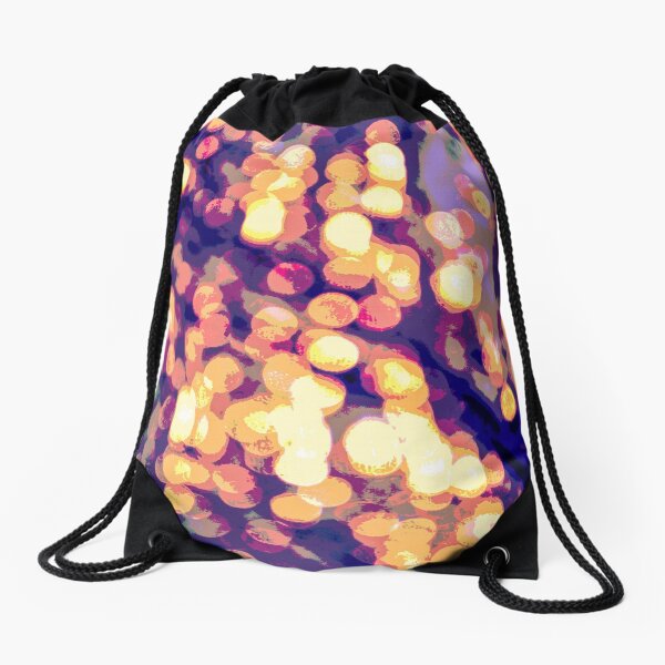 Icy Lights - Vertical Drawstring Bag