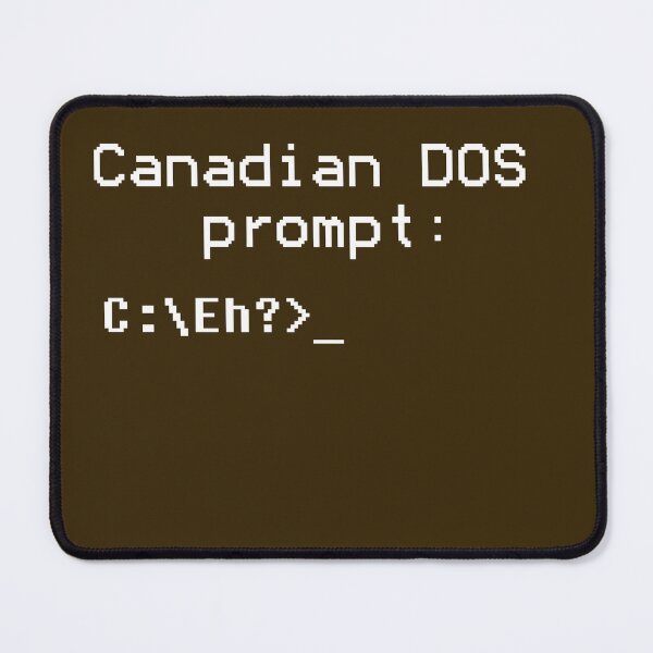Item preview, Canadian DOS prompt  designed and sold by Texty-Tshirts.