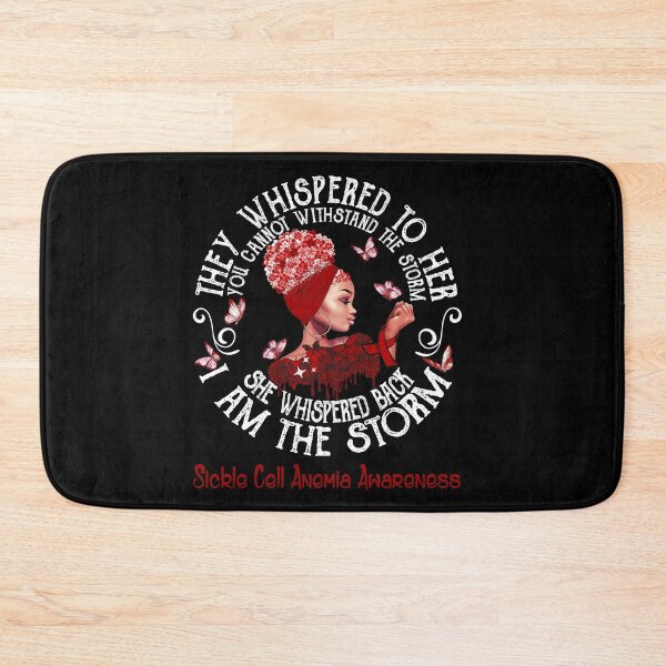 Item preview, Black Girl Fighter Strong I Am The Storm Sickle Cell Anemia Awareness designed and sold by Mnrshirley.