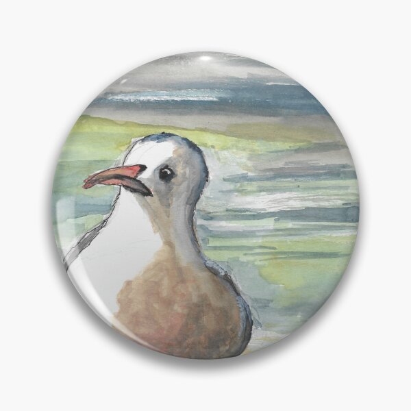 Item preview, Seashore Seagull designed and sold by ReneeDixonArt.