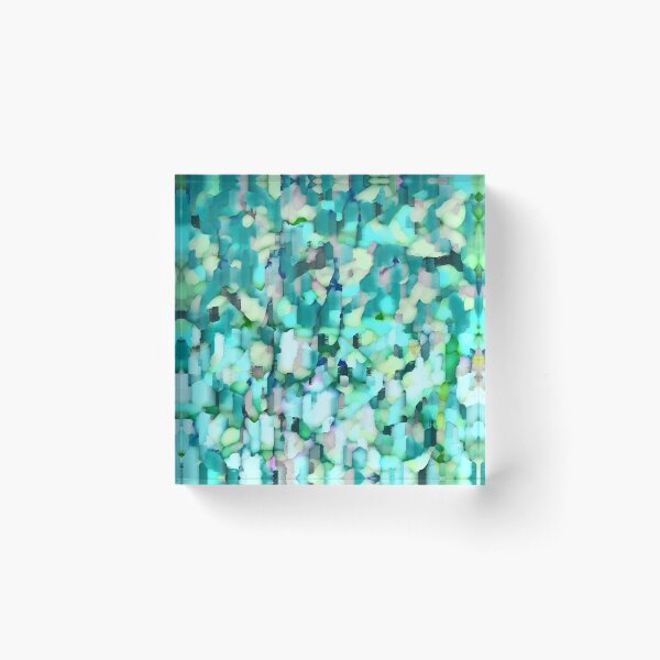 Ocean Vibes Acrylic Block