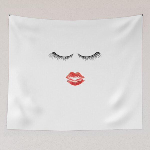 Item preview, Cute Makeup Themed- Eyelashes and Lips designed and sold by DSweethearts.