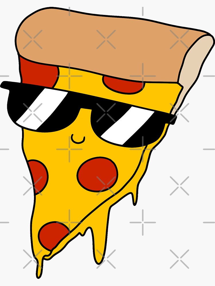 Cool Pizza | Sticker
